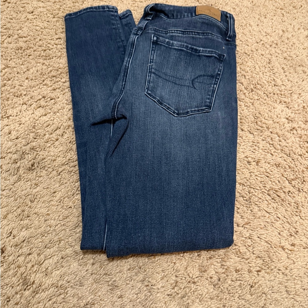 American Eagle Outfitters Indigo Denim Jeans Size 6 Long